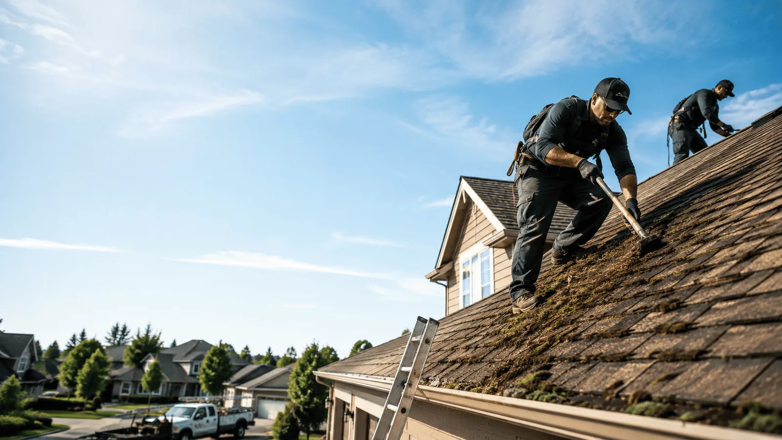 Roof Moss Removal in Okemah, OK near me